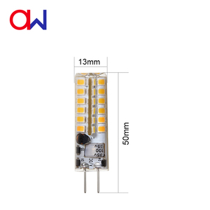 G4 หลอดไฟ LED AC/DC 12V แคปซูล ไบพิน 290LM ไม่มีการกระพริบเปลี่ยนหลอดฮาโลเจนสำหรับโคมไฟระย้าตู้ไฟบ้านแสงสีขาวอุ่น - Product Image 3