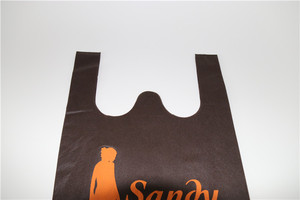 Original de fábrica barato chaleco bolso de compras no tejido w corte bolsa - Product Image 2