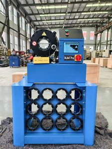 Machine à sertir haute pression pour tuyauterie, vente directe usine, type <span class=keywords><strong>Klauke</strong></span>, pour <span class=keywords><strong>sertissage</strong></span> de tuyaux et de raccords - Product Image 2