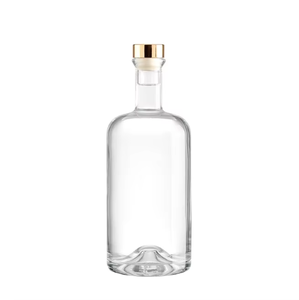 Botella de Vidrio al por Mayor de 500 ml, Cilíndrica, Color Personalizado, Transparente, Fácil de Abrir, para <span class=keywords><strong>Whisky</strong></span>, Vodka, Vino de Frutas, Aceite de Oliva, Miel - Product Image 5