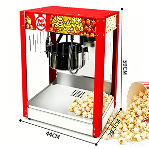 Máquina Portátil para Hacer Palomitas <span class=keywords><strong>de</strong></span> Maíz con Ruedas, Carrito Comercial para Palomitas <span class=keywords><strong>de</strong></span> Maíz para Mercado <span class=keywords><strong>de</strong></span> Pulgas, Feria, Puesto Temporal al Aire Libre - Product Image 3