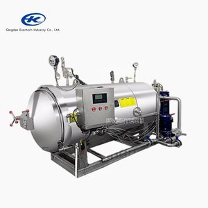 Sterilizzatore a Bagno di Acqua Autoclave Efficiente <span class=keywords><strong>per</strong></span> Alimenti in Scatola nell'Industria Alimentare - Product Image 3