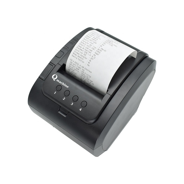 USB+Lan Three Interface Desk 80mm Thermal Printer Number Ticket Printer,Queue Number Machine,Queue Ticket Printer
