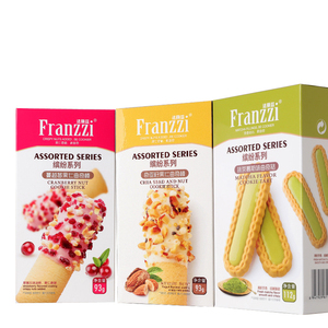Collations asiatiques Vente en gros Saveur de <span class=keywords><strong>yaourt</strong></span> Frannzzi et bâton de biscuit aux noix Mellow Healty comme collations pour enfants - Product Image 1