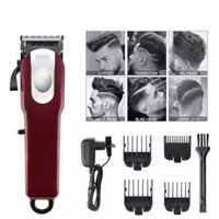 WAIKIL 2023 Tondeuse Professionnelle pour Barbiers Sans Fil, Tondeuse Cheveux Rechargeable Professionnelle pour Hommes WL-6066