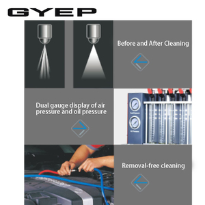 Yüksek kalite CNC-603A enjektör temizleyici benzin otomotiv enjektör teşhis ultrasonik yüksek basınçlı temizleyici - Product Image 5