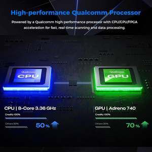 Escáner 3D Creality Sermoon P1 Inalámbrico Todo en Uno con Láser Azul, 22 Líneas Cruzadas y 7 Líneas Paralelas - Product Image 5