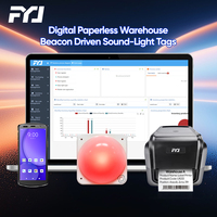 Sistema de Gestión de Almacenes FYJ, Alarma Sonora de Frecuencia UHF, Larga Distancia de Reconocimiento, Software Digital sin Papel para Almacenes