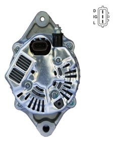 <span class=keywords><strong>Alternador</strong></span> de coche JFZ1658A para Suzuki Wagon R X5 VVT, <span class=keywords><strong>alternador</strong></span> impermeable, 12V, 70A, envío global - Product Image 6