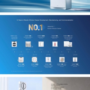 Ecovacs เครื่องทำความสะอาดกระจกไฟฟ้าสำหรับโรงแรม W2 Pro OMNI อัตโนมัติเต็มรูปแบบต้านเชื้อแบคทีเรีย - Product Image 2