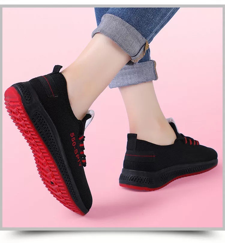 550 zapatos sueltos - rojo