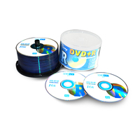 Disques DVD vierges imprimables en gros, haute qualité, pour films, 4,7 Go, 120 min, 16x, personnalisation du logo