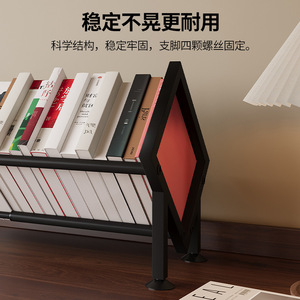 Desktop Extendable Bookshelf Adjustable <b>Storage</b> Rack For Office Study Room Student Dormitory Organizing Books With PP Material - Product Image 4