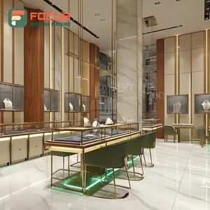 Fabricante de Sistemas de Exhibición de Joyería Personalizados, Vitrina de Vidrio para Espacios de Boutique con Superficie Pulida - Product Image 3