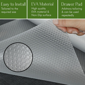 Le tapis <span class=keywords><strong>de</strong></span> réfrigérateur et le tapis d'armoire translucides EVA sont résistants aux taches et à l'humidité pour la <span class=keywords><strong>cuisine</strong></span>, le <span class=keywords><strong>plan</strong></span> <span class=keywords><strong>de</strong></span> <span class=keywords><strong>travail</strong></span>, le tiroir - Product Image 3