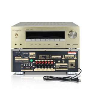 Nuevo <span class=keywords><strong>Amplificador</strong></span> de Cine en Casa <span class=keywords><strong>5.1</strong></span> Hi-Fi con Bluetooth para Karaoke en Casa, <span class=keywords><strong>Amplificador</strong></span> <span class=keywords><strong>AV</strong></span> de Alta Potencia con Impedancia Fija - Product Image 1