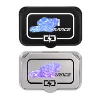 Cache de protection anti-poussière et anti-coup de pied en alliage de zinc pour port USB de siège arrière, garniture intérieure pour BMW Séries 1, 3, 5, X1, X2, X3, X4