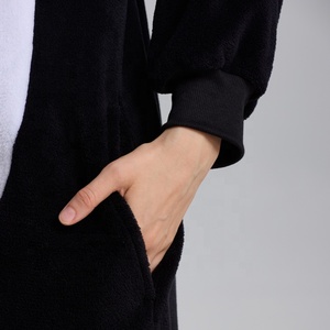 <span class=keywords><strong>Pijama</strong></span> de una pieza de lana con capucha de pingüino para adultos, diseño de animal, unisex, Kigurumi, ropa de descanso, <span class=keywords><strong>disfraz</strong></span> de cosplay al por mayor - Product Image 2