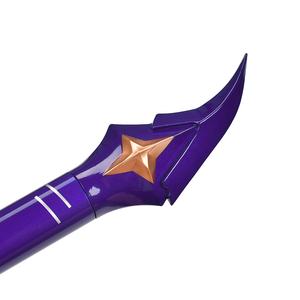 ดาบจำลองอาวุธของซองจินวูจากเกม Solo Leveling Arise ขนาด 70 ซม. ใบมีด 440ss ดาบมูนชาโดว์แท้ พร้อมฐานไม้ - Product Image 5