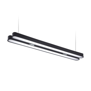 Lámpara Colgante LED Rectangular Dorada, Cuerpo de Acero Inoxidable, 3500K Blanco Cálido, Altura Ajustable, Ra90, Garantía de 5 Años, para Sala de Estar - Product Image 2