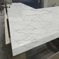 Panneaux en surface solide thermoformés JESTONE, prix des plaques en surface solide acrylique, panneaux muraux en pierre artificielle, matériau pur