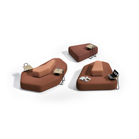Muebles para Contratos Comerciales, Combinación de Colores Opcional, Sofá Modular, Sofá para Sala de Espera de Aeropuerto, Centro de Ventas, Recepción