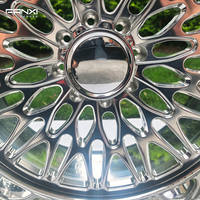 Jantes polies complètes 20x12 24x14 26x14 pour Ford F250 8x170 (8 trous) avec capuchons flottants, compatibles avec les jantes 22x12 8x6.5 et 26 pouces 8 trous