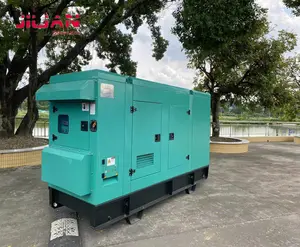 Generador diésel de 200KVA, supersilencioso, fase única, refrigerado por agua, precio