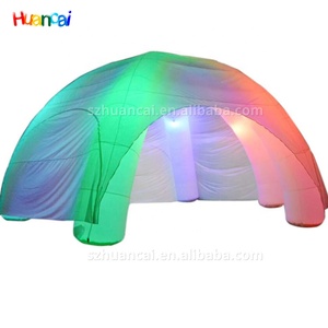 8x8x4 metros 4 pies inflable araña cúpula tienda negro iglú carpas útil inflable tienda <span class=keywords><strong>Casa</strong></span> 4 Patas evento publicitario - Product Image 6