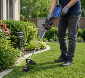 HERZO 36-68V outils de coupe de jardin portables <span class=keywords><strong>sans</strong></span> <span class=keywords><strong>fil</strong></span> coupe-herbe pour l'élagage avec cisailles à <span class=keywords><strong>gazon</strong></span> - Product Image 2