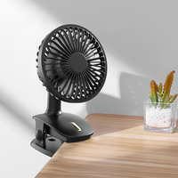 Ventilateur électrique Portable, Rechargeable, avec pince à main, usage Durable, pour les véhicules domestiques
