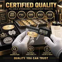 Étiquettes métalliques personnalisées pour vêtements, étiquettes de marque en métal, étiquettes de marque en métal pour vêtements, étiquettes de marque en métal pour bandes