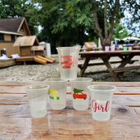 Gobelet jetable transparent en PP avec couvercle, qualité alimentaire, pour jus, bubble tea, fêtes, impression de logo personnalisé