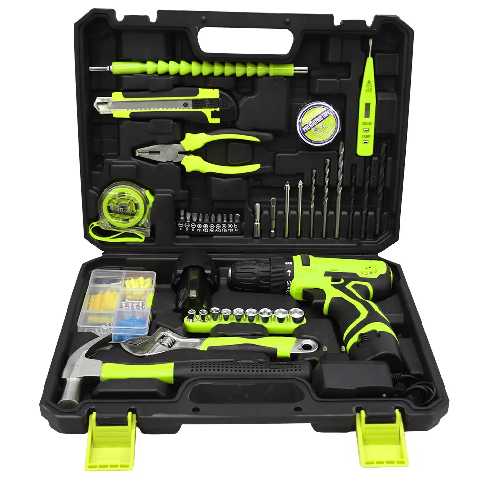 New Product power drills set multi function electric drill 2 Speed lithium battery cordless drill power tools set