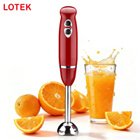 Mixeur plongeant multifonctionnel en cuivre pur 1000W avec commandes à bouton-poussoir, anti-fuite, 2 vitesses, récipient sans BPA, idéal pour camping-car et usage domestique