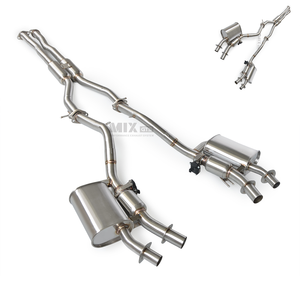 Escape Catback Valvetronic de Ajuste Directo para <span class=keywords><strong>Kia</strong></span> <span class=keywords><strong>Stinger</strong></span> GT 3.3T, Silenciador SS304, Reemplazo de Alto Rendimiento para Carreras - Product Image 3