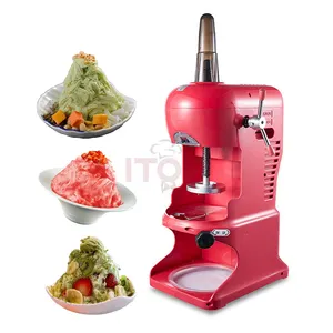 Hot Sale Shaved Ice Shaver Machine New Type 4 Colors Shaved Ice Maker Block Ice Shaver Machine korean bingsu machine