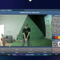 Sistema de Golf con Simulador de Alta Velocidad, Equipo de Entrenamiento de Golf Virtual para Exteriores con Pantalla de Proyección