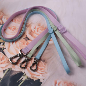 Popular personalizado impermeable perro <span class=keywords><strong>Collar</strong></span> Pvc y poliéster correas lujo suave silicona mascota <span class=keywords><strong>Collar</strong></span> entrenamiento para perro - Product Image 6