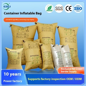 Kraft Paper Logistics <strong>Transport</strong> Container Strong Pressure-Resistant Inflatable Bag with Buffer <strong>Gap</strong> Air Dunnage Bags - Product Image 2