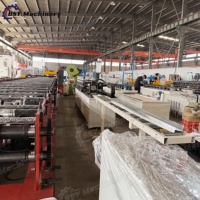Máquina automática de alta precisión para la fabricación de perfiles en L y ángulos de acero para tabiques y techos de paneles de yeso de 0.4-1.2mm para construcción interior