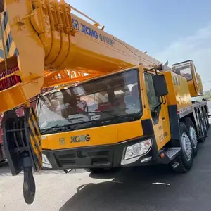 China Construction Machinery 100 Ton Truck Crane Full Series & Various Models High Quality Used Cranes