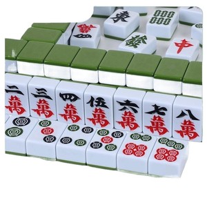Automatic Modern Portable Mahjong Machine Blue or Green American Style Household <b>Entertainment</b> Set OEM1-12 Eco-Friendly Sustaina - Product Image 3