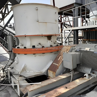 Concasseur à cône pour minerai de fer, machine de concassage de minerai d'or, concasseur monocylindre, concasseur à cône facile à utiliser