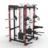 Equipo de Fitness Comercial Multifuncional de Alta Demanda: Cables de Entrenamiento de Fuerza y Equipo de Crossover para Ejercicio