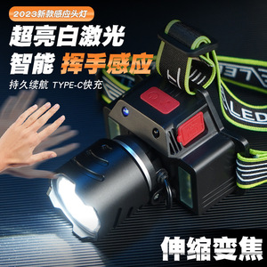 Laserwick Headlamp 2000mAh Rechargeable <b>Motion</b> <b>Sensor</b> <b>LED</b> <b>Light</b> Outdoor Cycling Running Fishing - Product Image 3