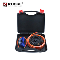 Kit Instalasi Speaker Subwoofer Amplifier Audio Mobil Berkualitas Tinggi KUERL 8GA dengan Kotak Desain Baru Bergaya Cina