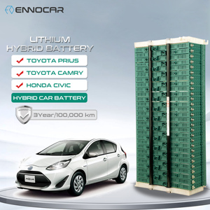 Batterie <span class=keywords><strong>hybride</strong></span> automobile haute performance pour <span class=keywords><strong>Toyota</strong></span> Sienna et Prius C 7.2V 6.5Ah, utilisée pour les voitures japonaises - Product Image 1