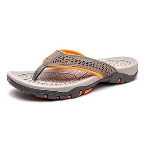 Chaussures d'été décontractées de <span class=keywords><strong>grande</strong></span> taille pour hommes, tongs de plage imprimées pour l'extérieur avec fonction antidérapante, pantoufles, sandales - Product Image 6
