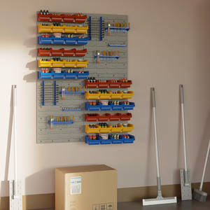 صندوق بلاستيكي متعدد الألوان معلق للمستودعات والمصنع لأنظمة الشحن والتخزين - Product Image 6